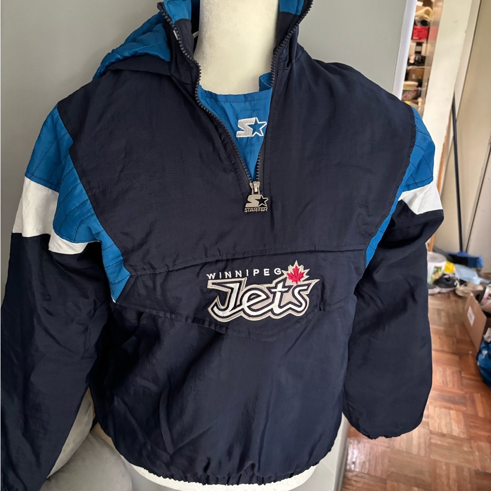 STARTER Navy and Blue Jacket